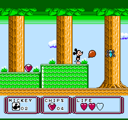 Mickey Mouse 3 - Yume Fuusen (Japan) In game screenshot